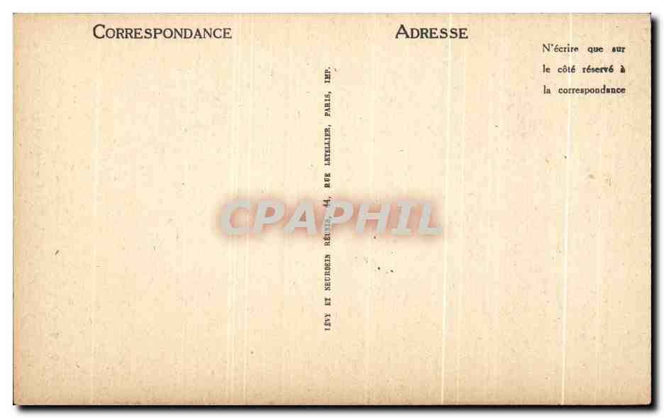 CPA Loches La Porte des Cordeliers Tour Feodale du 15eme — Rückseite