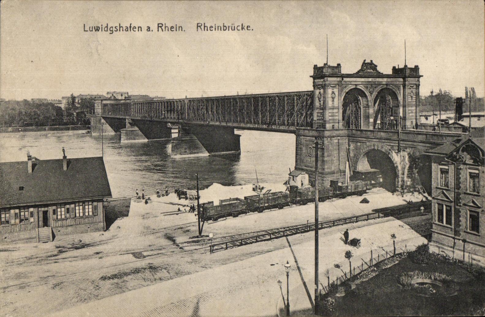 CPA Ludwigshafen a Rhein Rheinbrucke