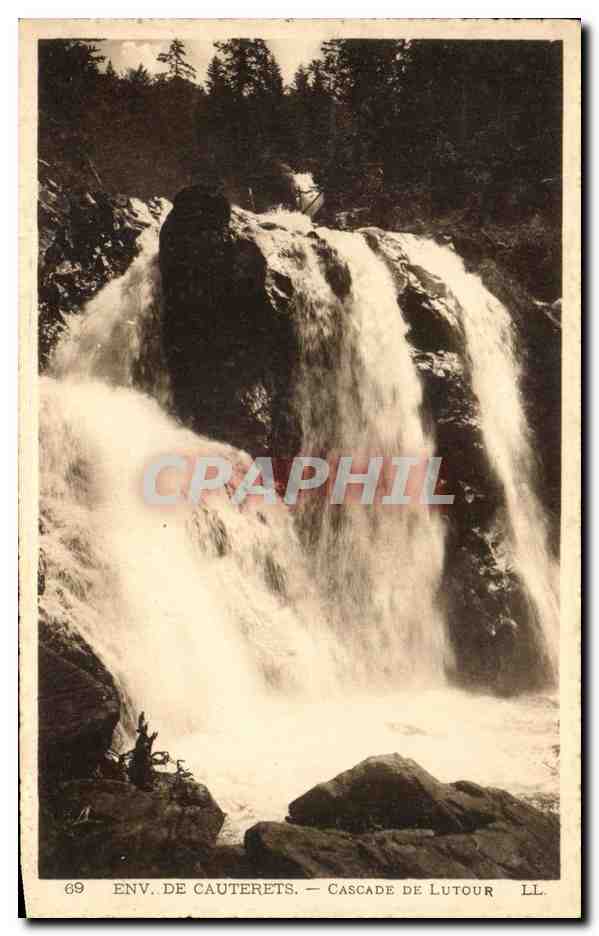 Env. de Cauterets — Cascade de Lutour — LL