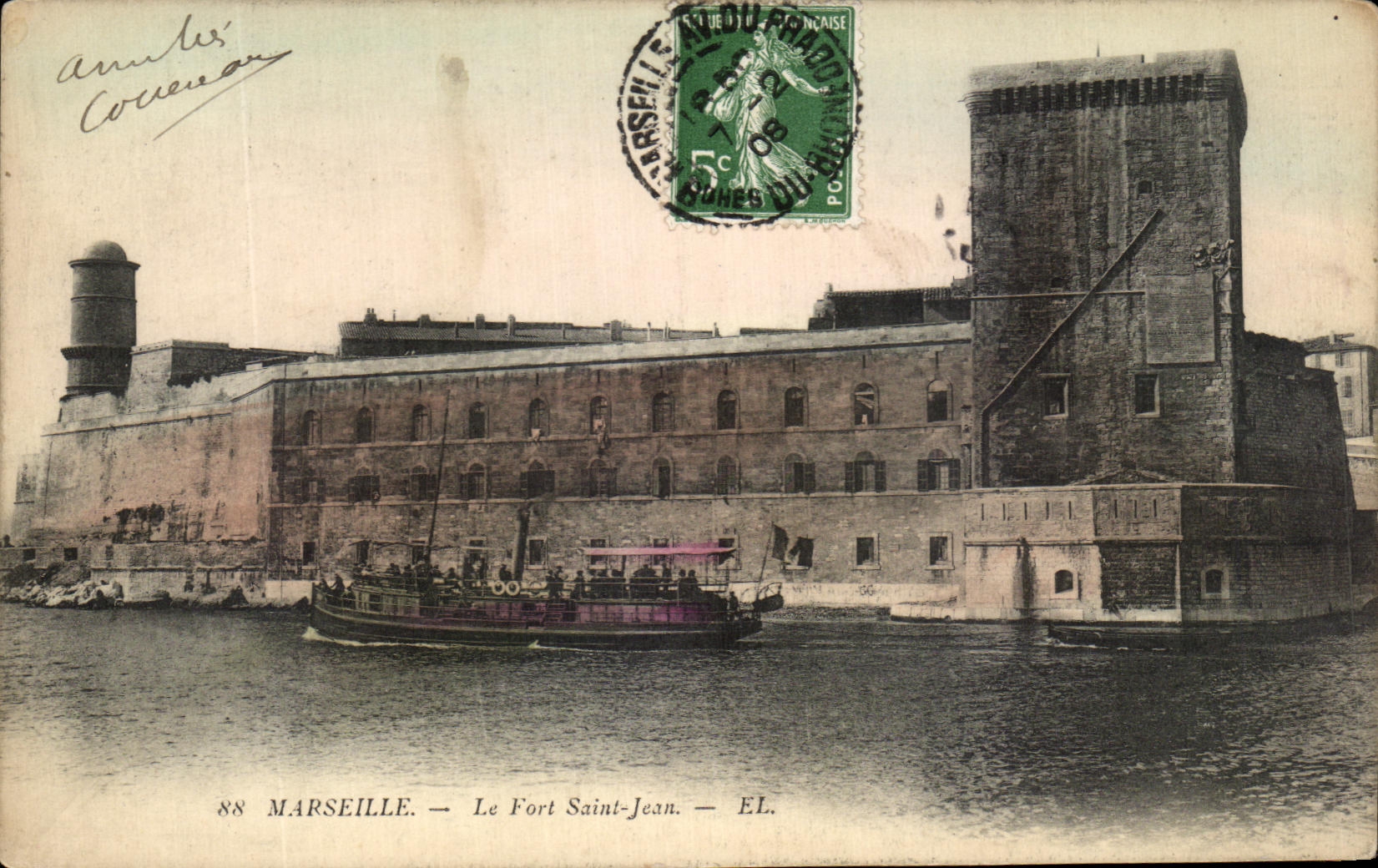 Marseille — Het Fort Saint-Jean — EL.