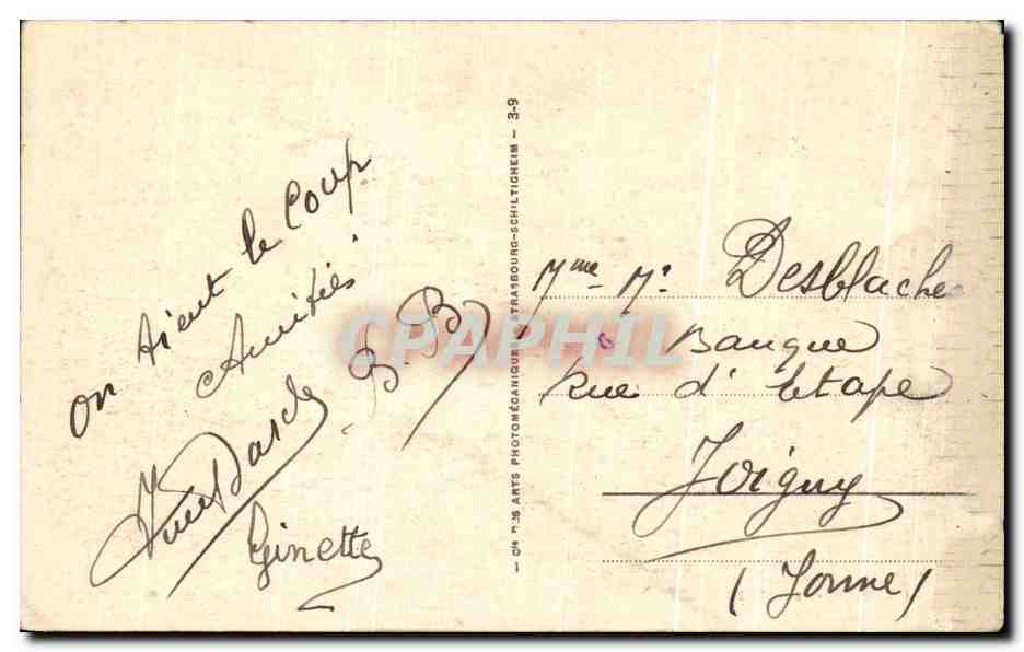CPA Mers les Bains Un coin de la Plage — Verso