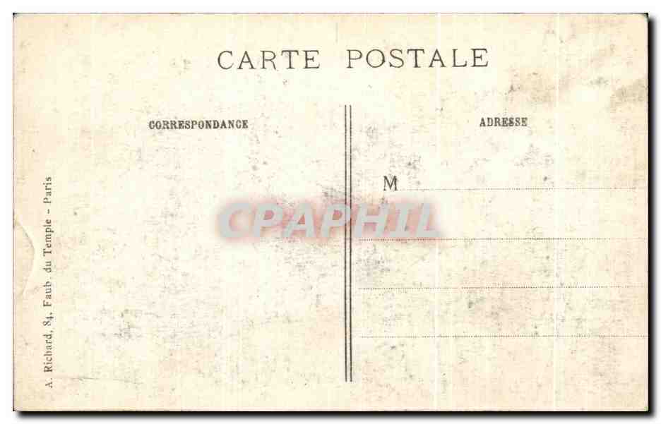 CPA La Grande Guerre Les Ruines Des Dependances Du Chateau De Carleuil Pres De Souchez Militaria  — Rückseite