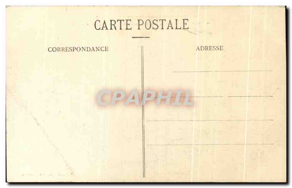 CPA La Guerre En Lorraine En Gerbeviller Incendie Par Les Allemands Vue Interieure Militaria — Rückseite