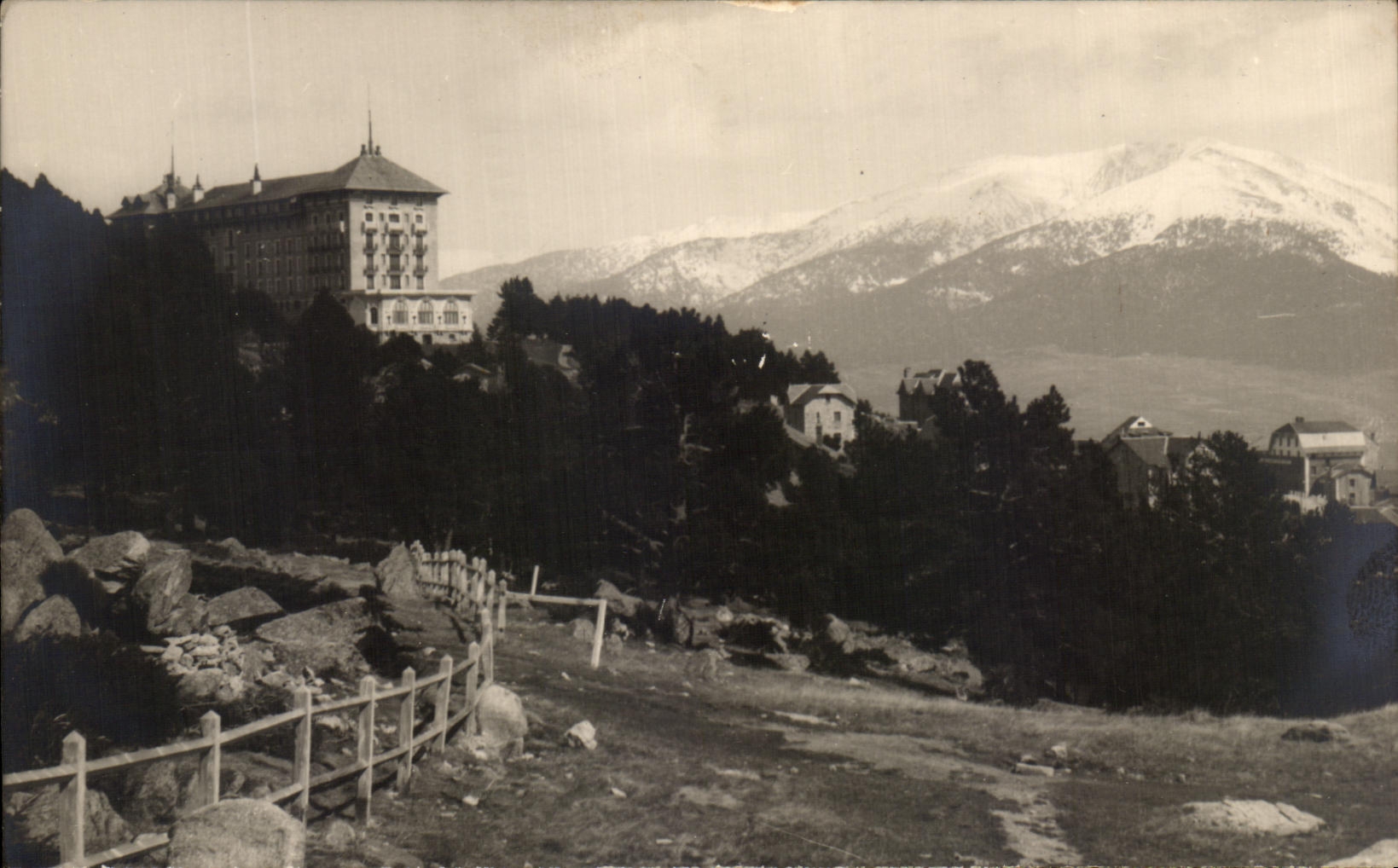 CPA Les Beaux Paysages Pyreneens Font Romeu