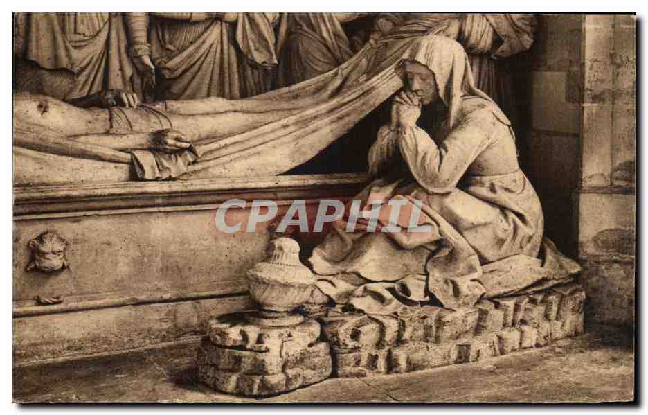 La Madeleine au tombeau du Christ — Série Les Saints de Solesmes — J. Malicot, phot. Satilé