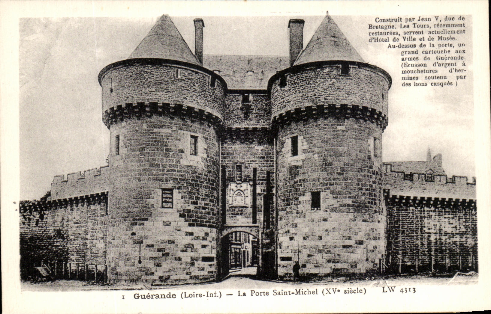 CPA Guerande La Porte Saint Michel