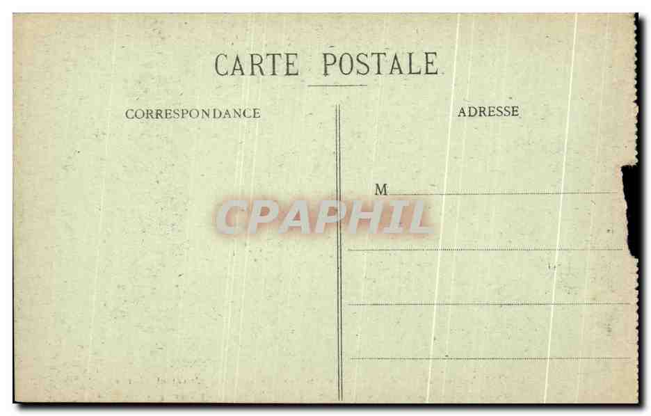 CPA Reims Dans Ses Annees De Bombardements Militaria — Rückseite