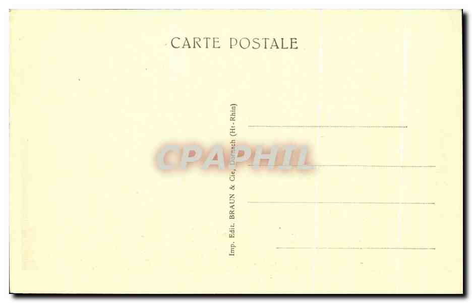 CPA Tete Des Faux Tranchees Francaises Militaria  — Rückseite
