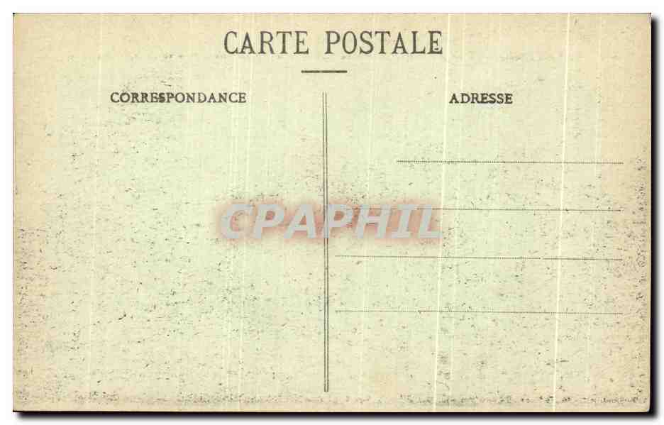 CPA Grande Guerre Revigny La Rue de Vitry et l'Hotel de Vile apres le bombardement The Librauf — Rückseite