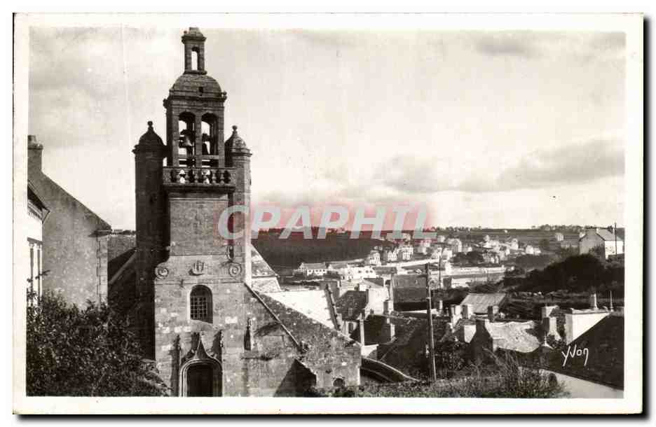 CPSM Audierne La Vieille Eglise
