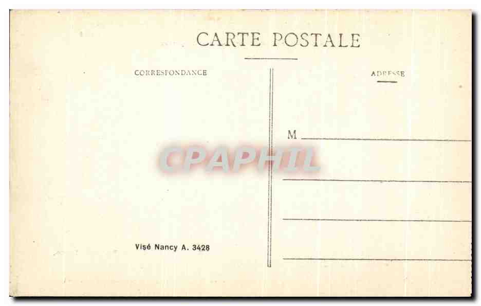 CPA Reims Dans Ses Annees De Bombardements Militaria — Verso