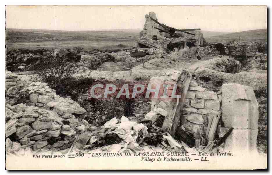 Las ruinas de la Gran Guerra — Cerca de Verdún. Pueblo de Vacheraville — Viste Paris n°556
