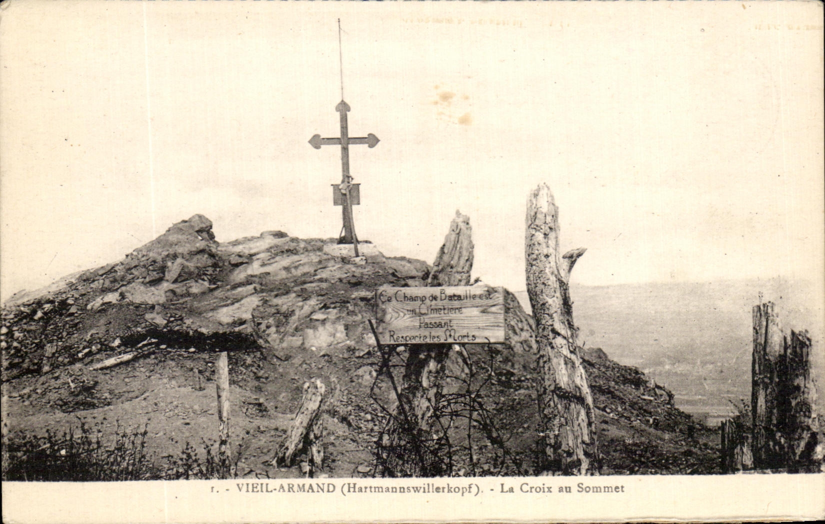 CPA Vieil Armand La Croix au Sommet