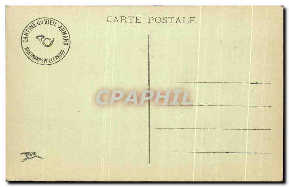 CPA Vieil Armand La Croix au Sommet — Rückseite