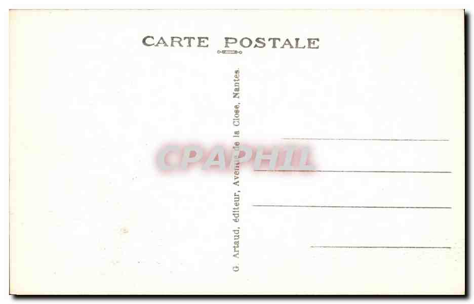 CPA Saint Marc Sur Mer Un Coin De La Plage Et La Jetee — Rückseite