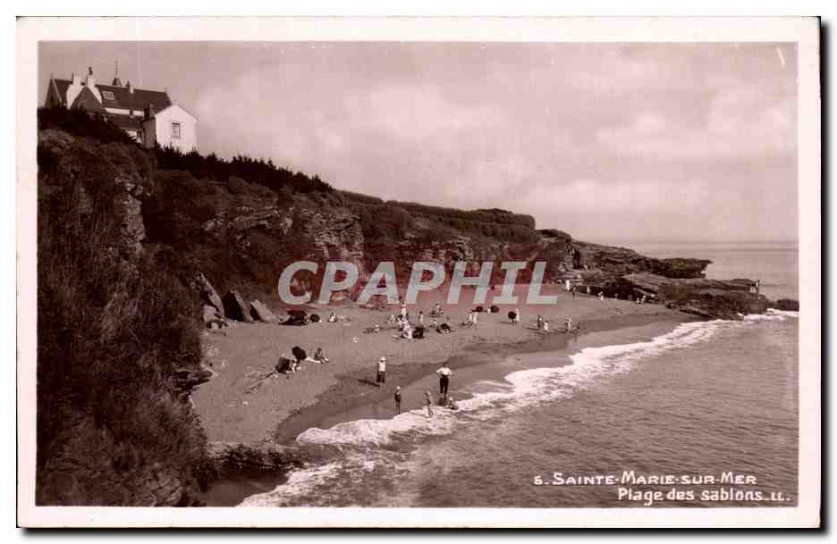 CPA Sainte Marie Sur Mer Plage des sablons