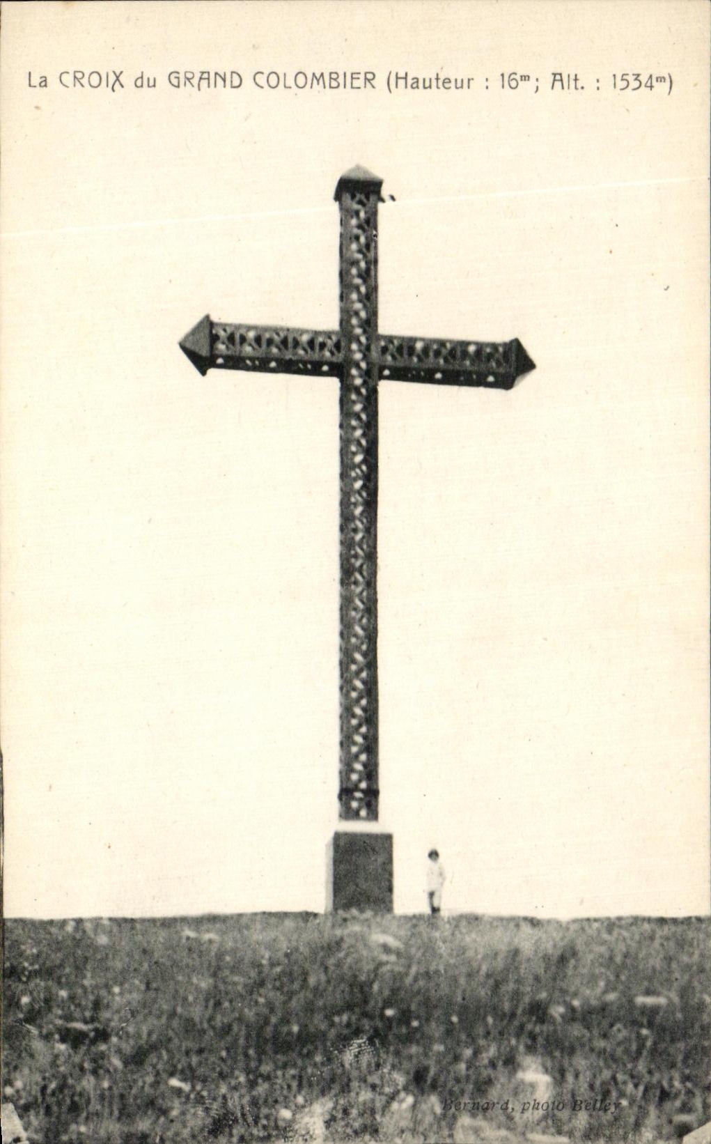 CPA La Croix Du Grand colombier 