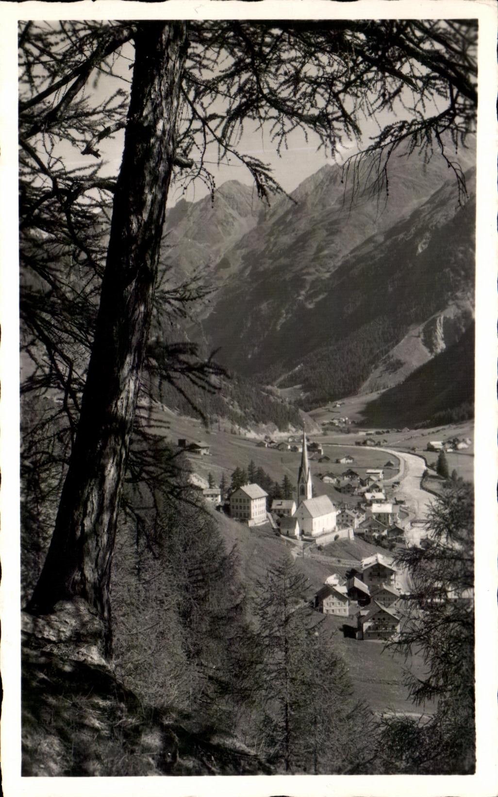 CPA Alpine Luftkutort Solden Outaler Alpen Tirb