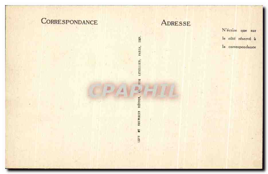 CPA Toulouse La cour Henri IV au Capitole — Verso