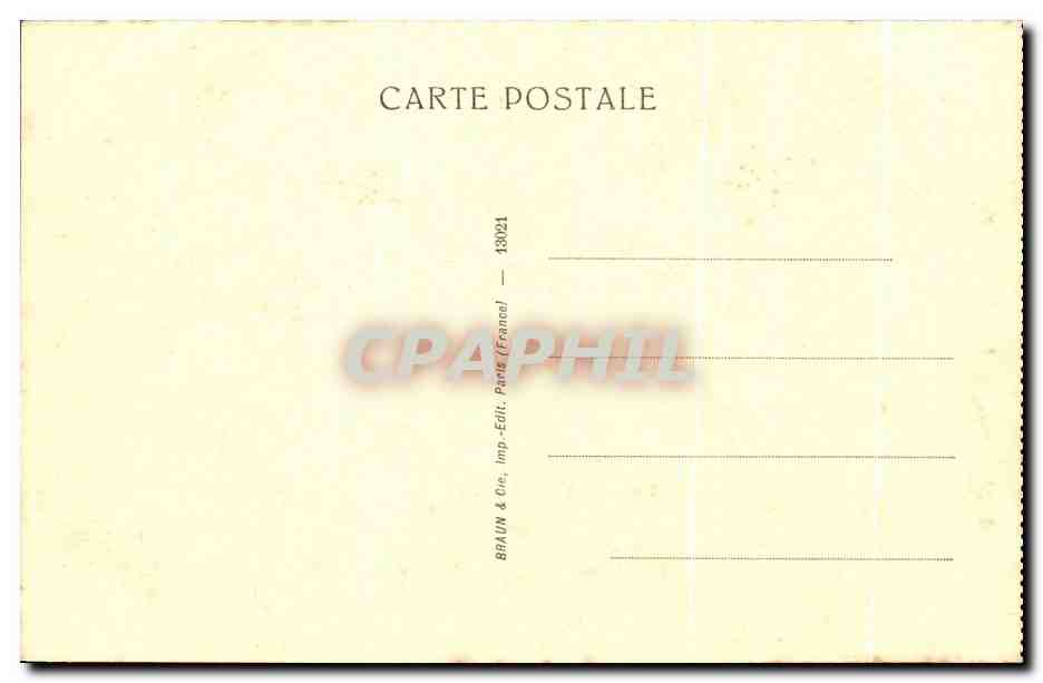 CPA Musee Du Louvre Greuze L'Effroi paris  — Verso