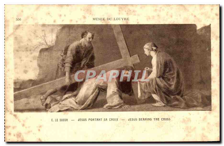 Jésus portant sa croix — Musée du Louvre — Braun & Cie, Paris