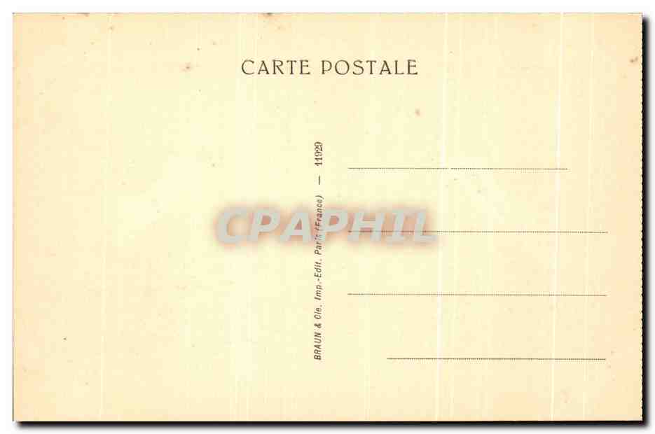 CPA Musee De Louvre De Champagne La Cene Paris — Rückseite