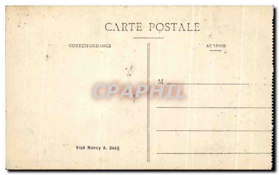 CPA Reims Dans Ses Annees De Bombardement L'Arecheveche Militaria — Rückseite