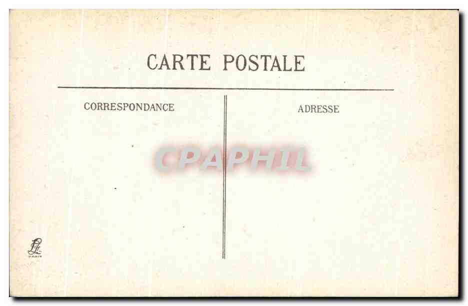 CPA A Lille Maison Incendiee Par Les Allemands Militaria — Verso