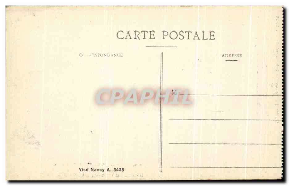CPA Reims dans ses annees de bombardements Le grand portail et Jeanne d'arc militaria — Rückseite