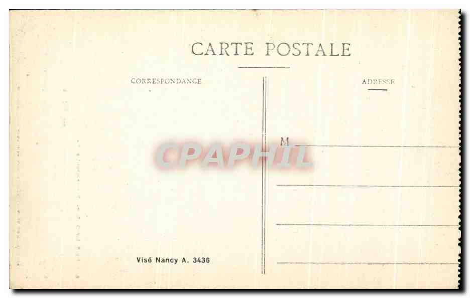 CPA Reims dans ses annees de bombardements Militaria — Verso
