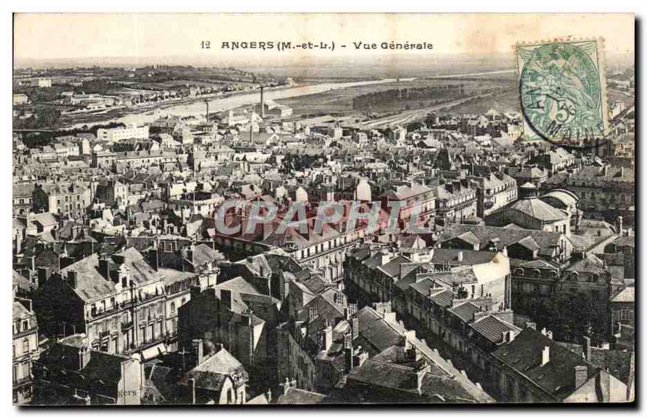 CPA Amgers Vue Generale