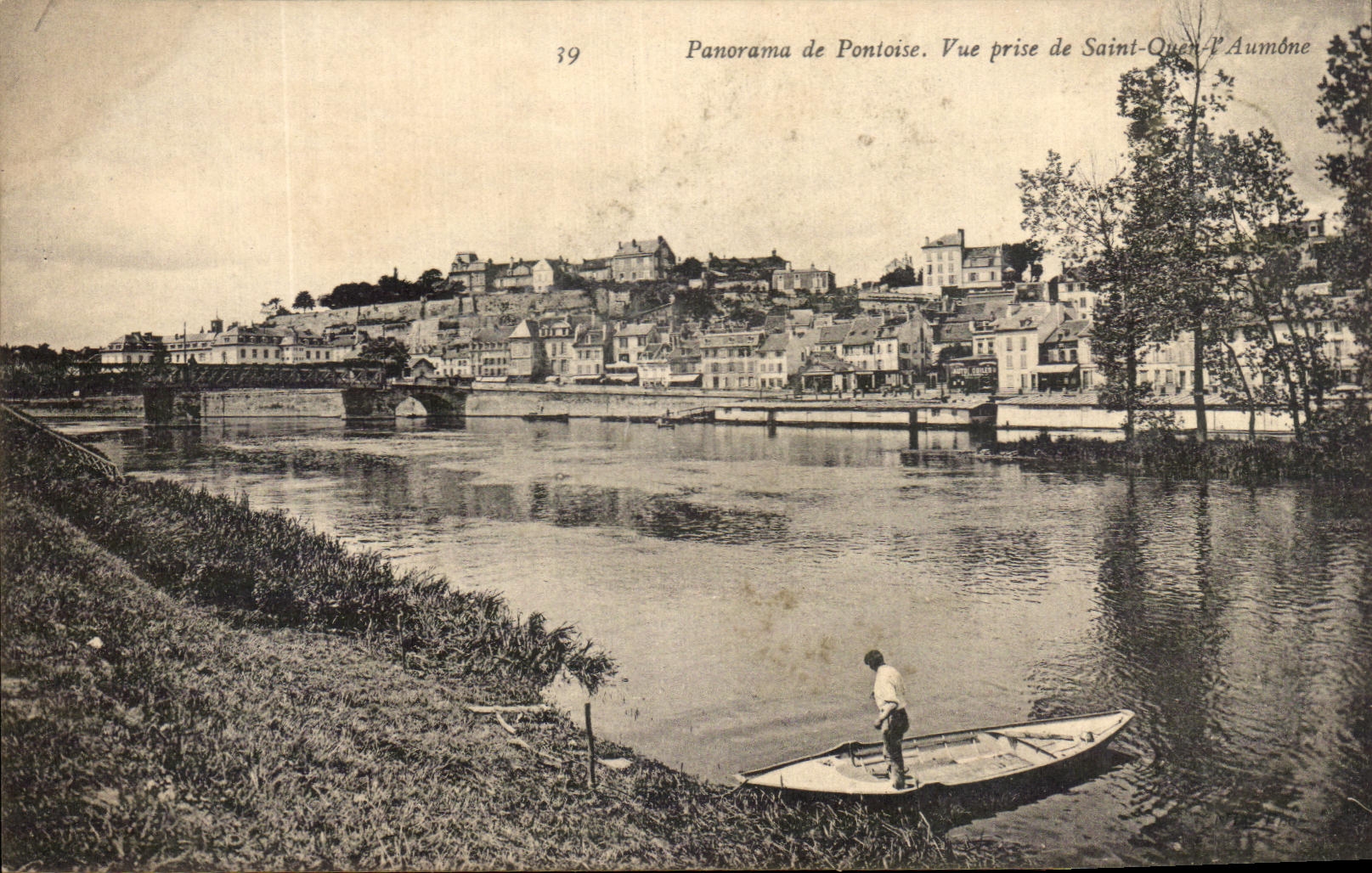 CPA Panorama de Pontoise Vue prise de Saint Ouen l'Aumone