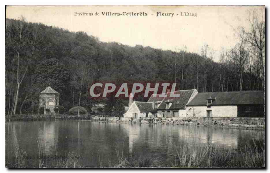 Um Villers-Cotterêts - Fleury - Der See — Naten Ausgabe - Barjon - Infrard