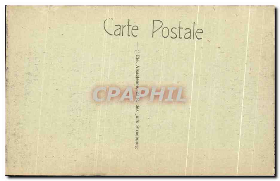 CPA Soissons Rue du pot d'Etain Militaria — Rückseite