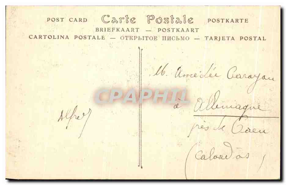 Abbaye du Mont Saint-Michel — La Basilique, les Armes de l'Abbaye — éditeur inconnu, n° 126 — Verso
