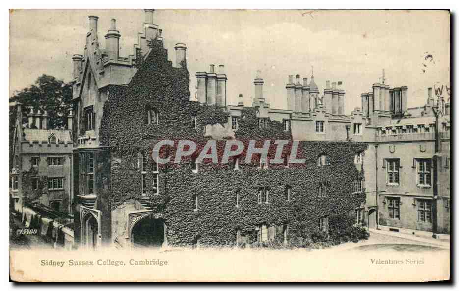 CPA Sidney Sussex College Cambridge