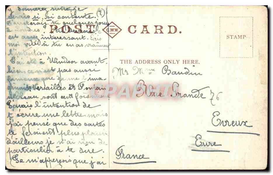 CPA Quadrangle Windsor Castle — Reverso