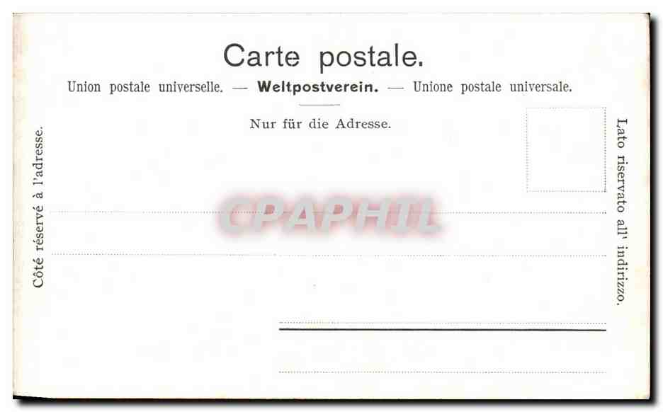 CPA Heimwehfluh — Rückseite