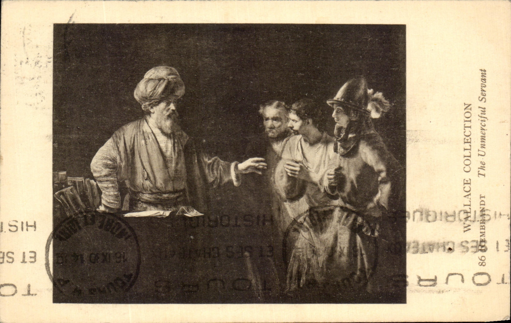 CPA Wallace Collection Rembrandt The Unmerciful Servant