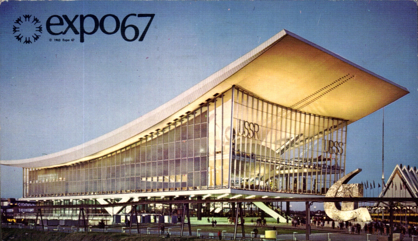 CPA Le Pavillon De L'Union Sovietique Canada Expo 67
