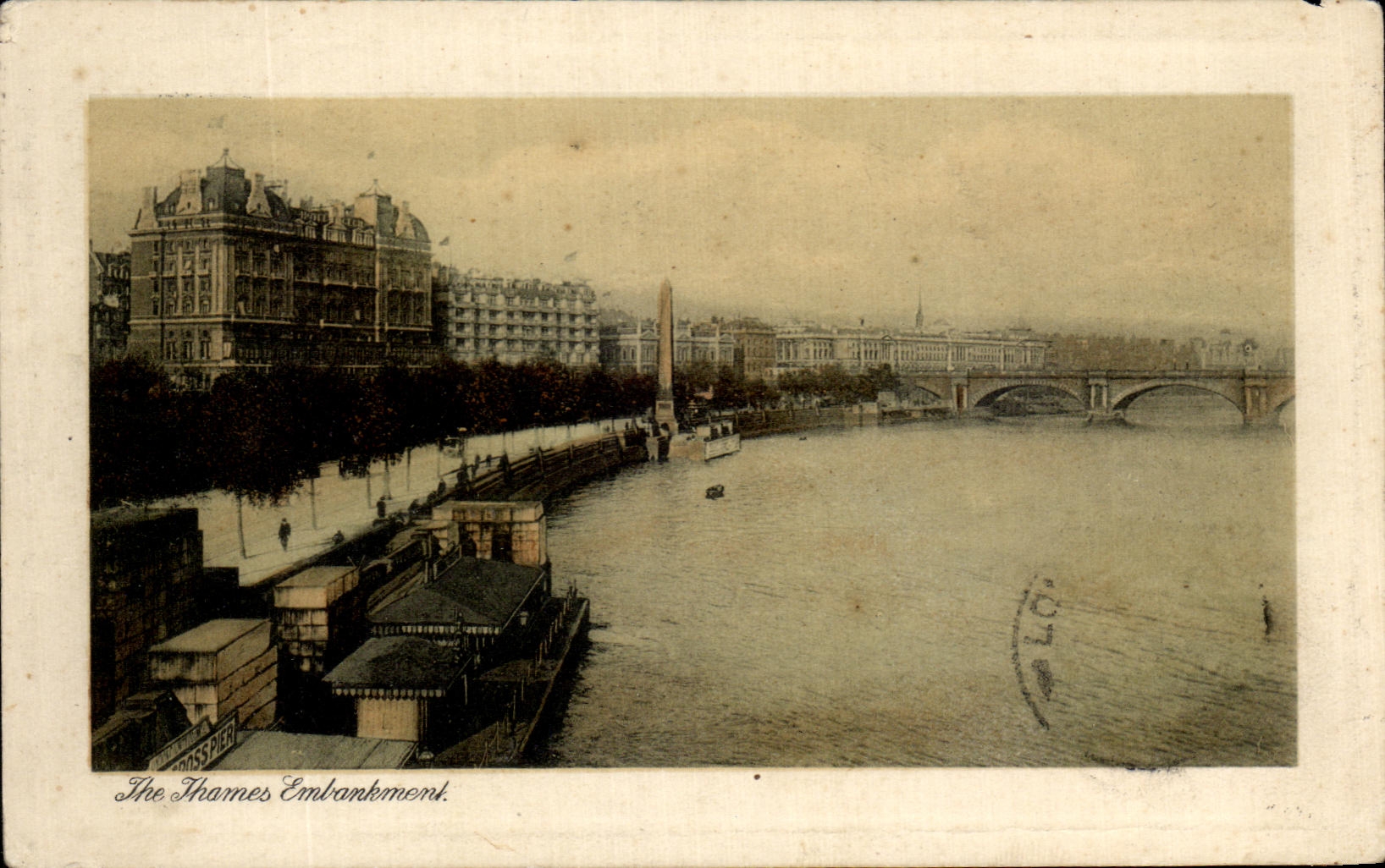 CPA The Thames Embankment London 