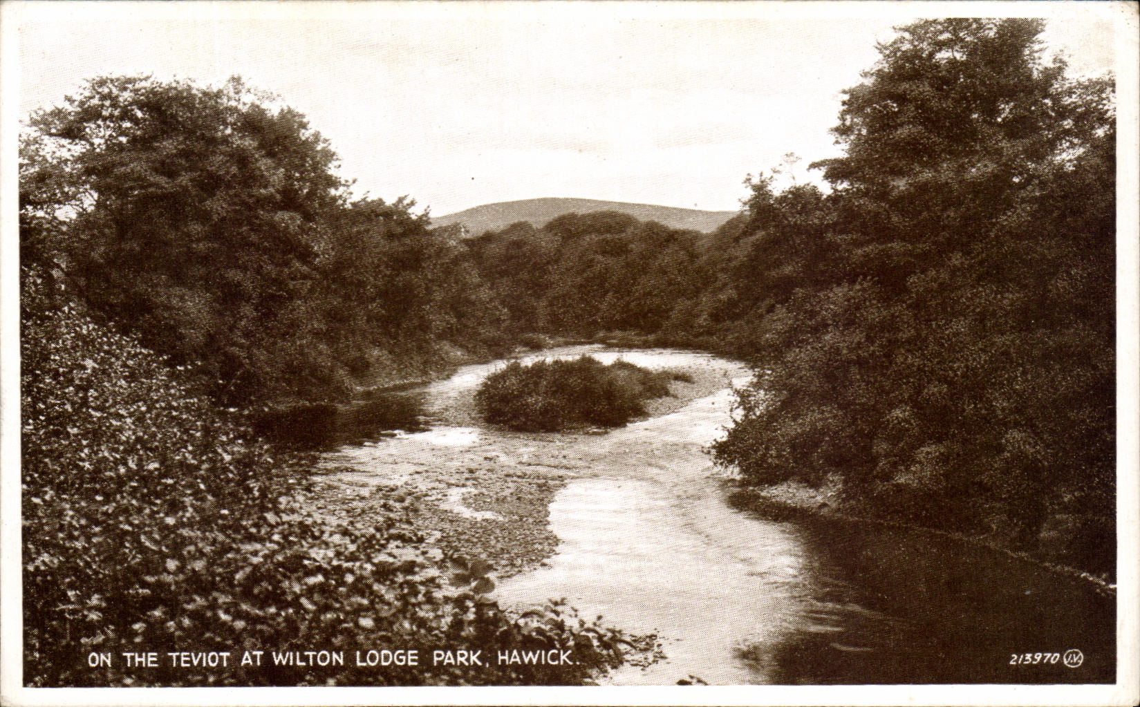 CPA On The Teviot At Wilton Lodge Park Hawick