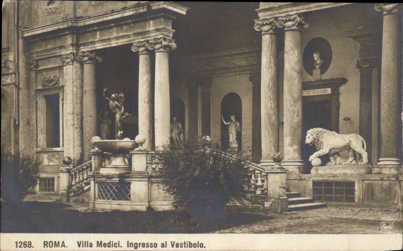 CPA Roma Villa Medici Ingresso al Vestibolo
