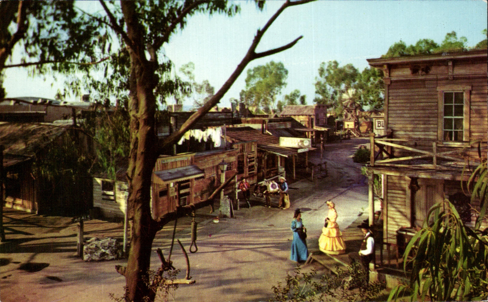Main Street, Ghost Town — Knott's Berry Farm, Buena Park, Californie — W.28