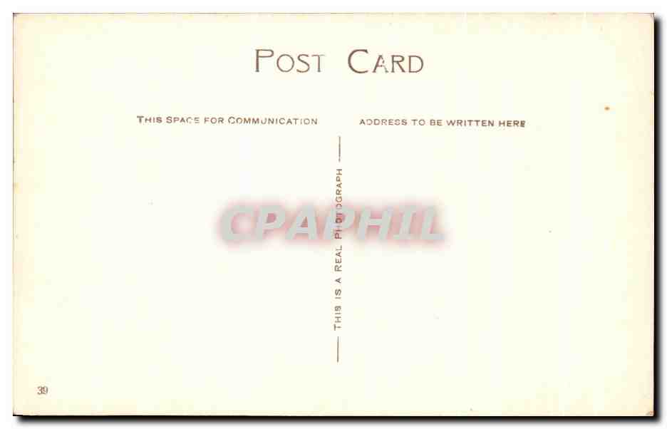 CPA Regent Streeet London — Verso