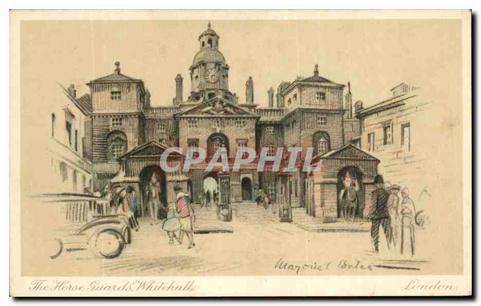 CPA London The horse guards Whitehall