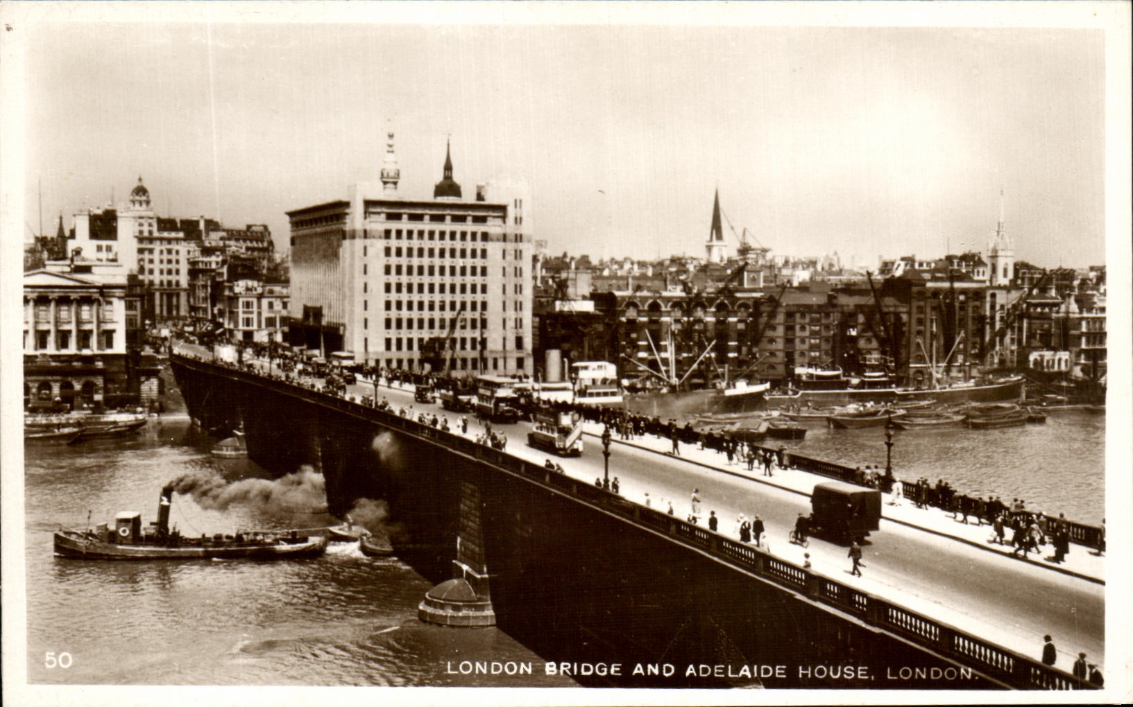 CPA London Bridge And Adelaide House London