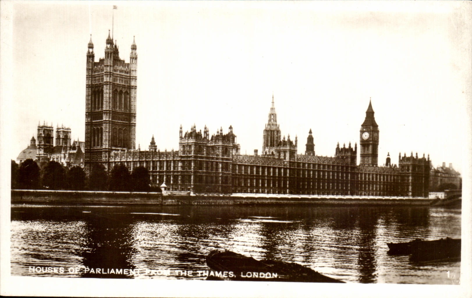 CPA Houses Of Parliament The Thames London