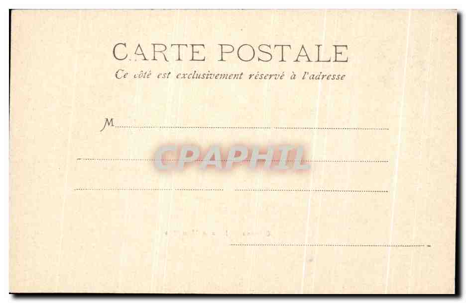 CPA Clarens Ile aux Mouetters — Rückseite