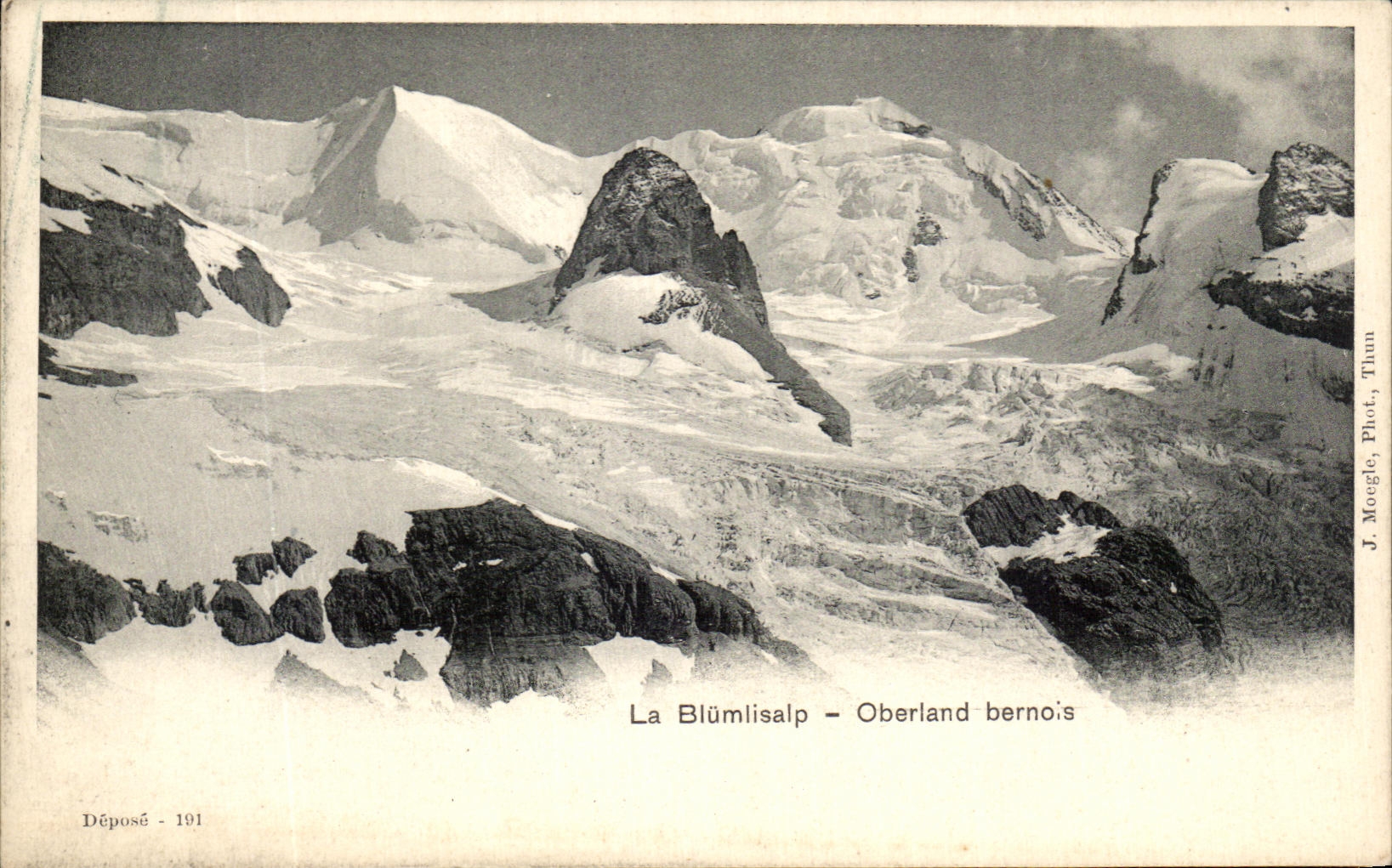 CPA La Blumlisalp Oberland Bernois